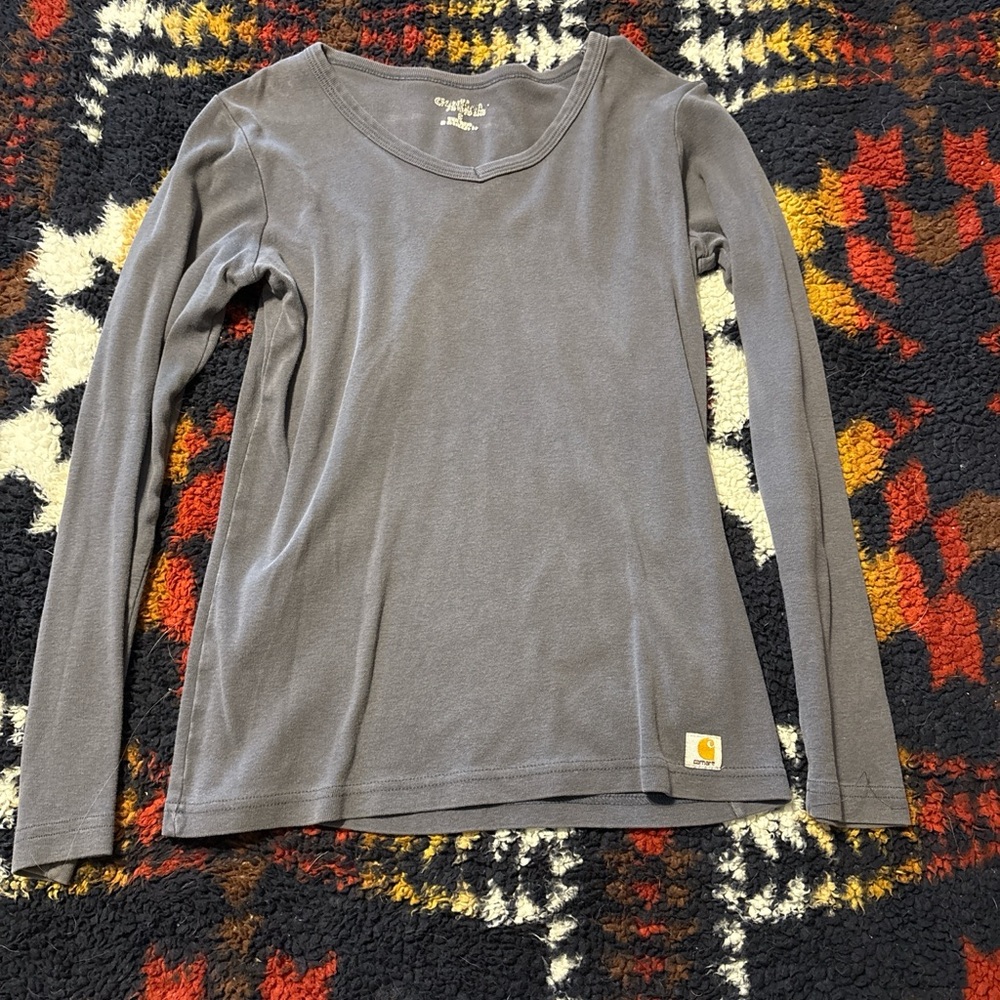 Carhartt Dark Gray Crew Neck Shirt